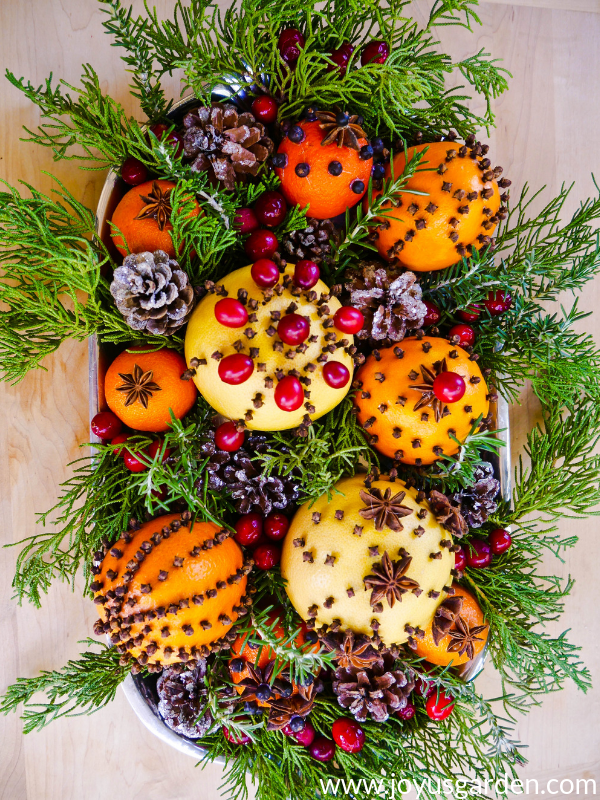  Domači božični okraski z uporabo citrusov in začimb