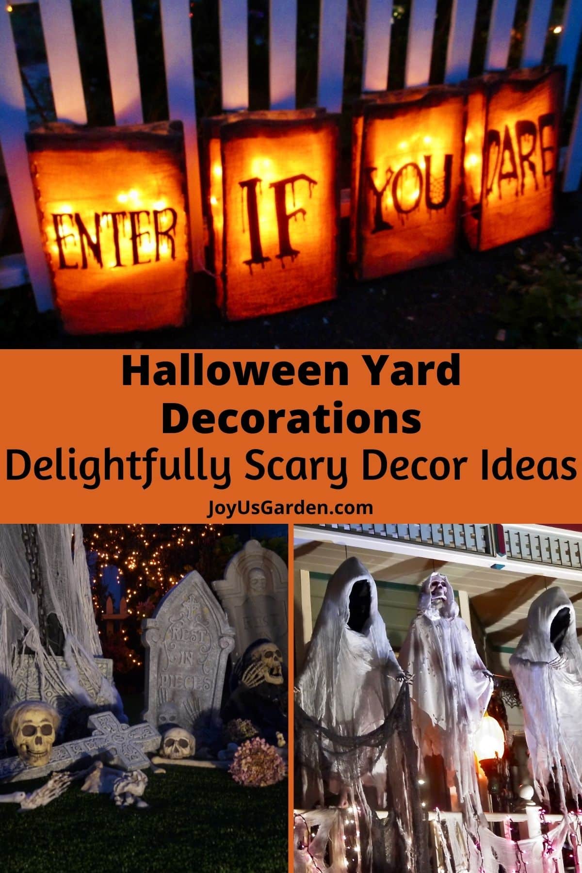 Xemilandinên Halloween Yard: Ideas Decor Delightfully Scary