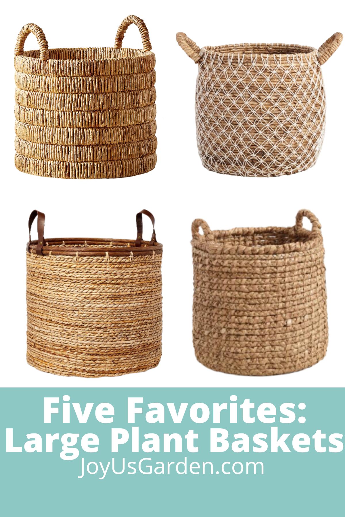  Fiif Favorites: Grutte Plant Baskets