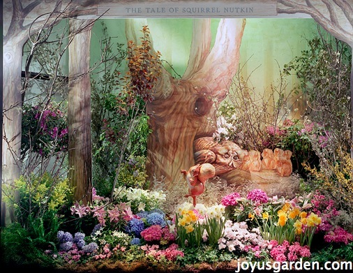  Виставка квітів з Пітером Кроликом та друзями